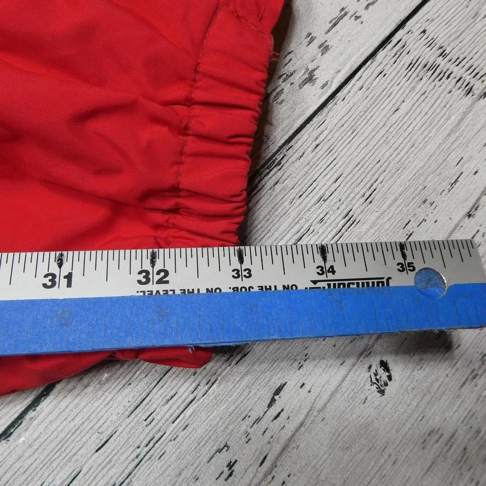 Vintage The North Face Pants Mens Medium Red Blue Gore-Tex Rain Ski‎ USA 90s